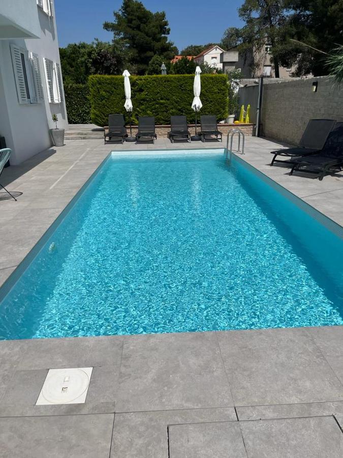 Apartament Haus Dalmatia With Heated Pool Bibinje Zewnętrze zdjęcie